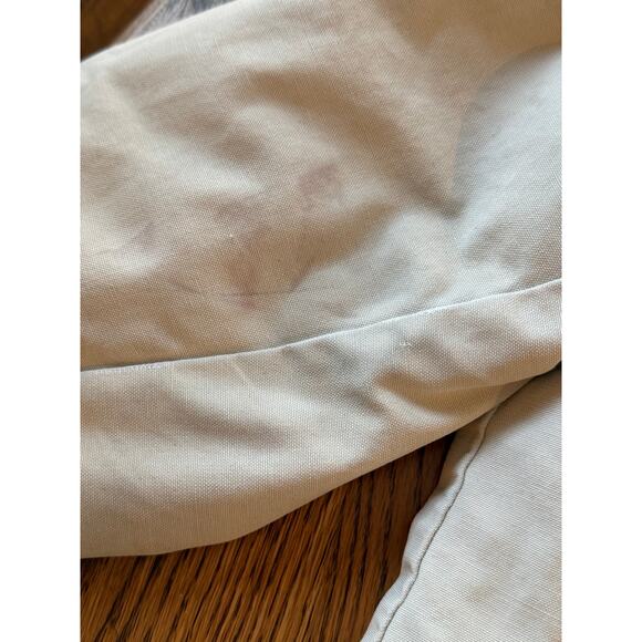 Vintage LL Bean Chore Jacket Barn Tan Field Coat Canvas Tan 3X - Picture 6 of 10